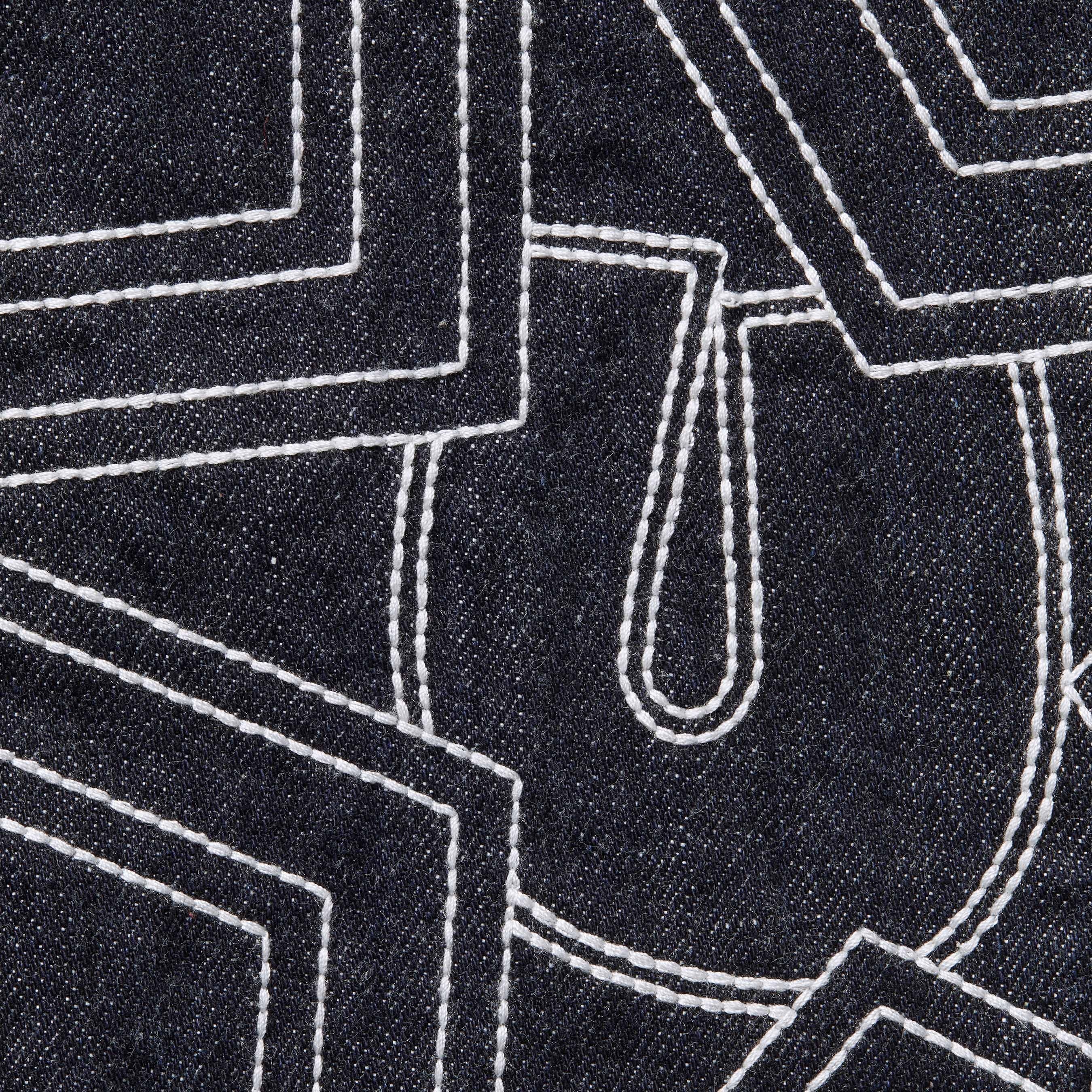 Stars Topstitch Baggy Jean view 2